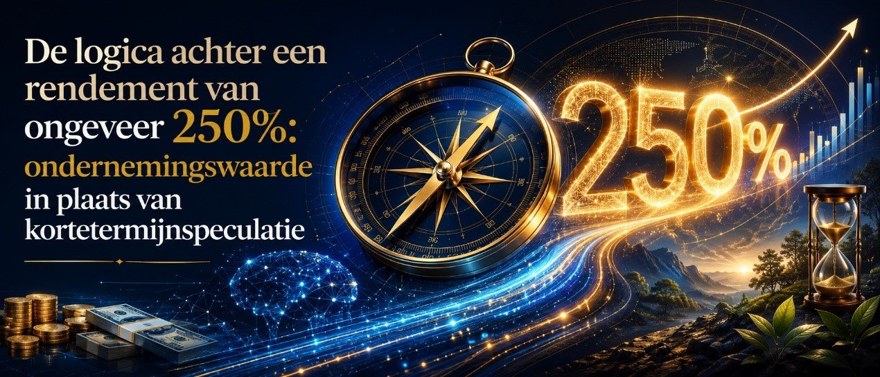 De logica achter een rendement van ongeveer 250%: ondernemingswaarde in plaats van kortetermijnspeculatie